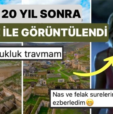 Birçoğumuzun Çocukluk Travması Olan “Büyü” Filminin Çekildiği Köyün Günümüzdeki Hali Drone ile Görüntülendi