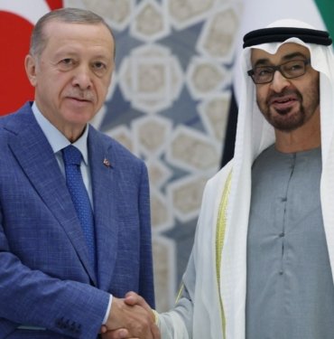 Cumhurbaşkanı Erdoğan, BAE Devlet Başkanı Al Nahyan ile görüştü