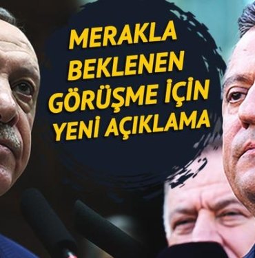 Erdoğan “Kapımız açık” demişti, Özgür Özel
