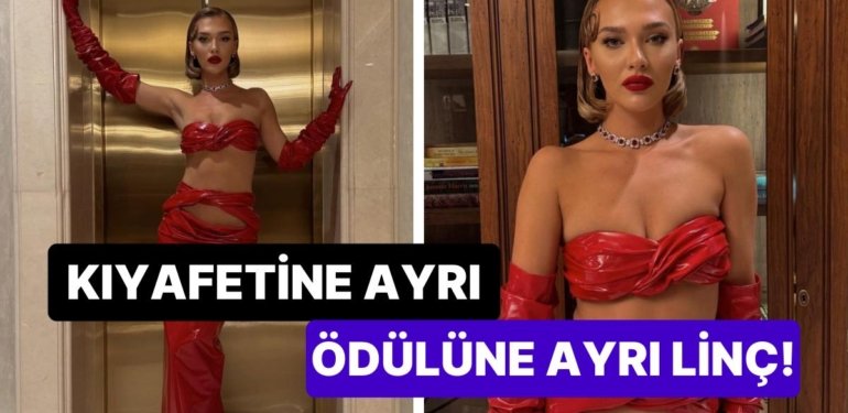 Aşk İddialarından Bikinisine Gündemden Bir An Olsun Düşmeyen Melisa Döngel Yılın En İyi Kadın Oyuncusu Seçildi