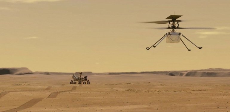 Mars helikopteri son mesajını gönderdi: Artık sabit kalacak