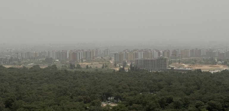 Antalya’yı nem bastı