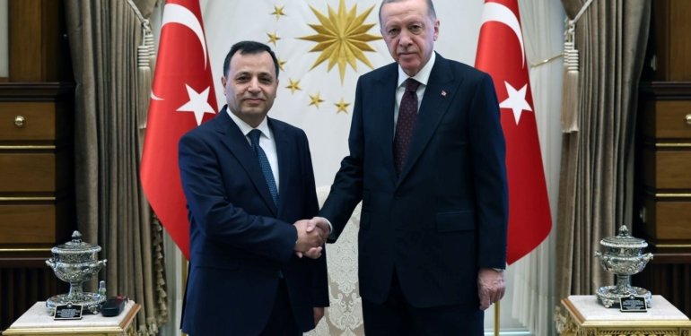Cumhurbaşkanı Erdoğan, AYM Başkanı ile görüştü