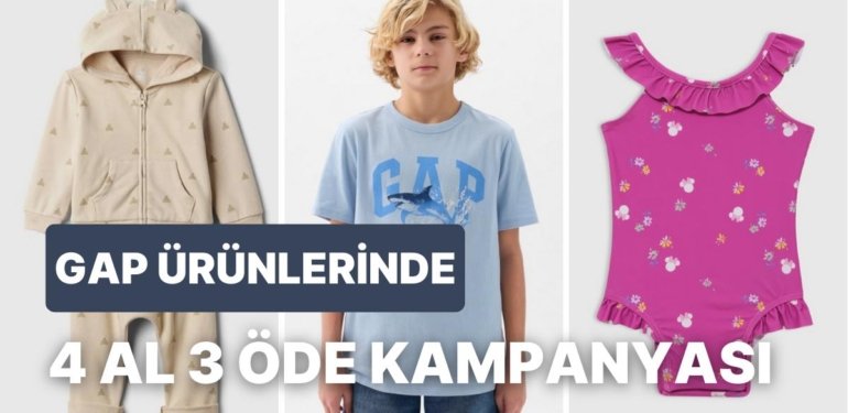 Fırsat Alarmı! Gap Ürünlerinde 4 Al 3 Öde Kampanyasının Öne Çıkan Parçaları