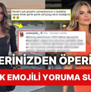 Özlem Yıldız Paylaşımına Kusmuk Emojileri Dolu Yorum Yapan Takipçisini Görünce Kendini Tutamadı