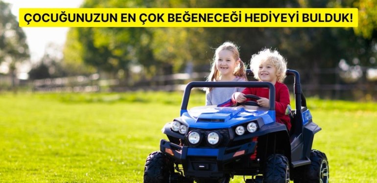 Çocukların Hayalini Süsleyen En Güzel 13 Akülü Araba