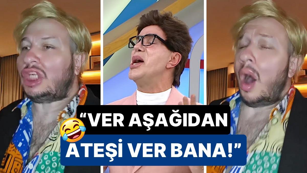 Yine Yerinde Duramadı: Şahan Gökbakar’dan Ateşe Düştüm Performansıyla Kulak Kanatan Yılmaz Morgül Taklidi!
