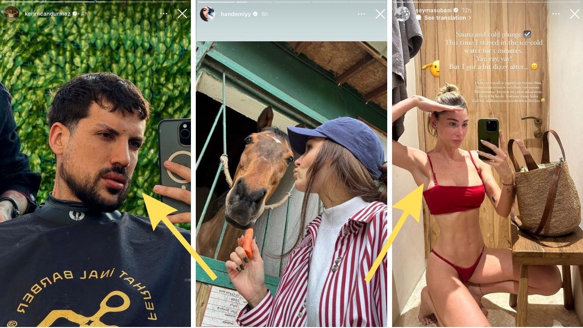 Atlara Saran Hande Erçel’den Hayali Gerçek Olan Akalın’a 19 Nisan’da Ünlülerin Yaptığı Instagram Paylaşımları