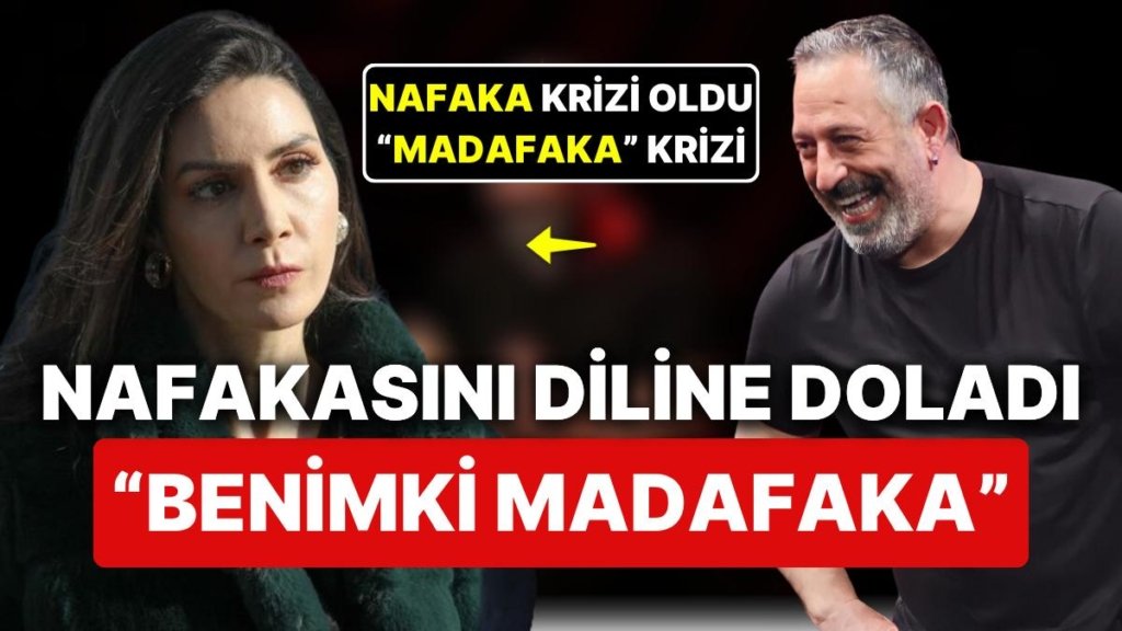 Cem Yılmaz, Ahu Yağtu’yla Çözemediği Nafaka Krizini Fırsata Çevirip “Benimki Madafaka” Esprisini Lügata Ekledi