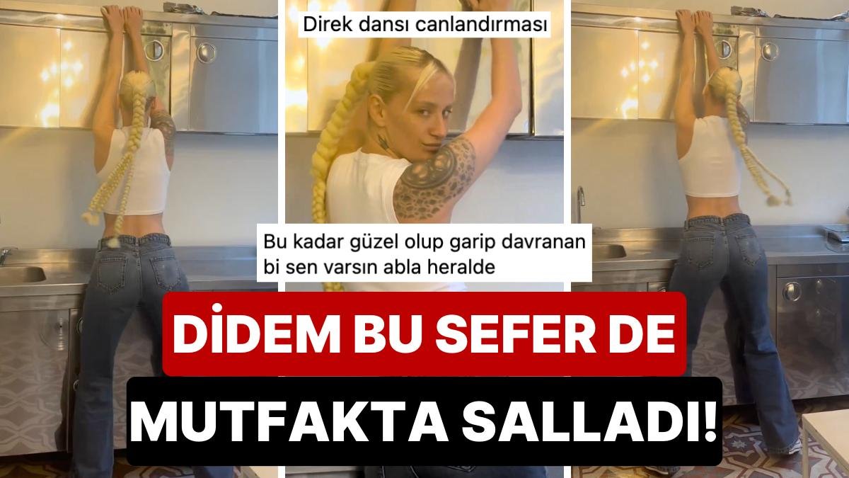 Anlamadık Gitti: Enteresan Halleriyle Gündemden Düşmeyen Didem Soydan Bu Sefer Sallamaya Karar Verdi!