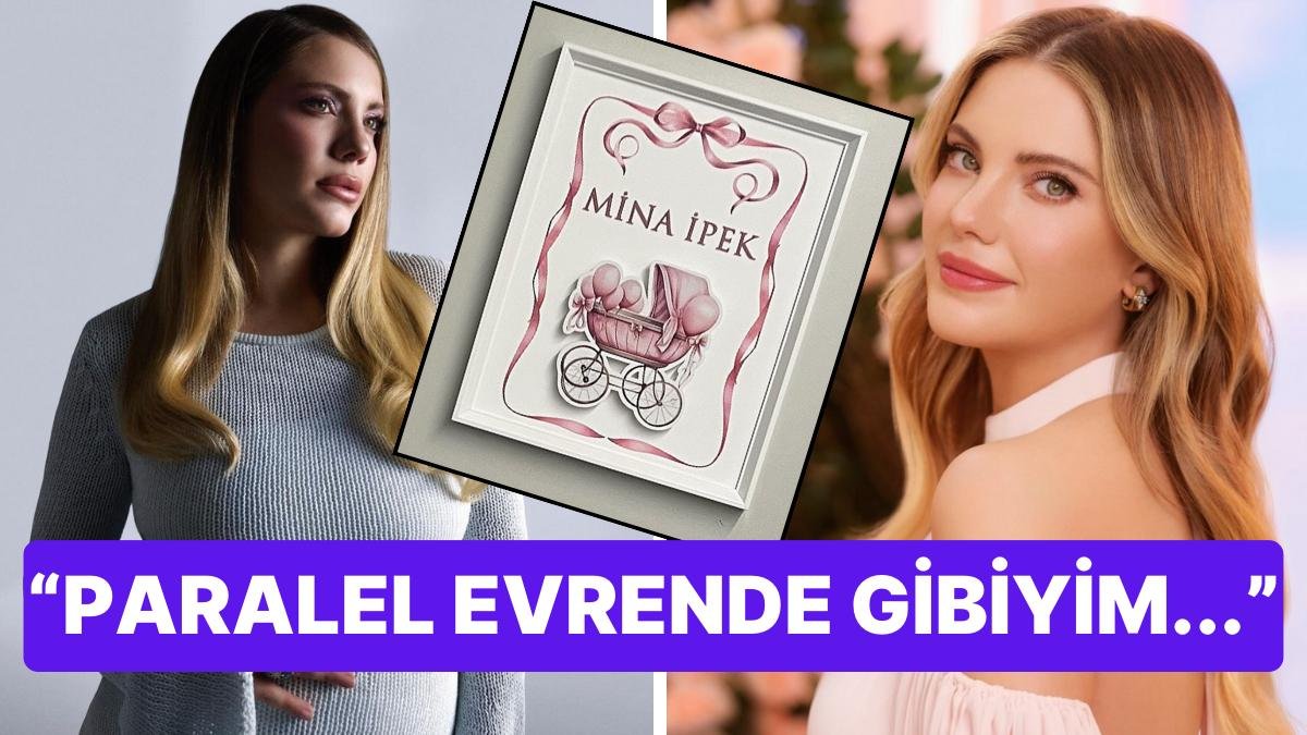 Annelik Deneyimini İliklerine Kadar Yaşayan Eda Ece’den Kızı Mina İpek’in Doğumu Sonrası İlk Paylaşım Geldi!