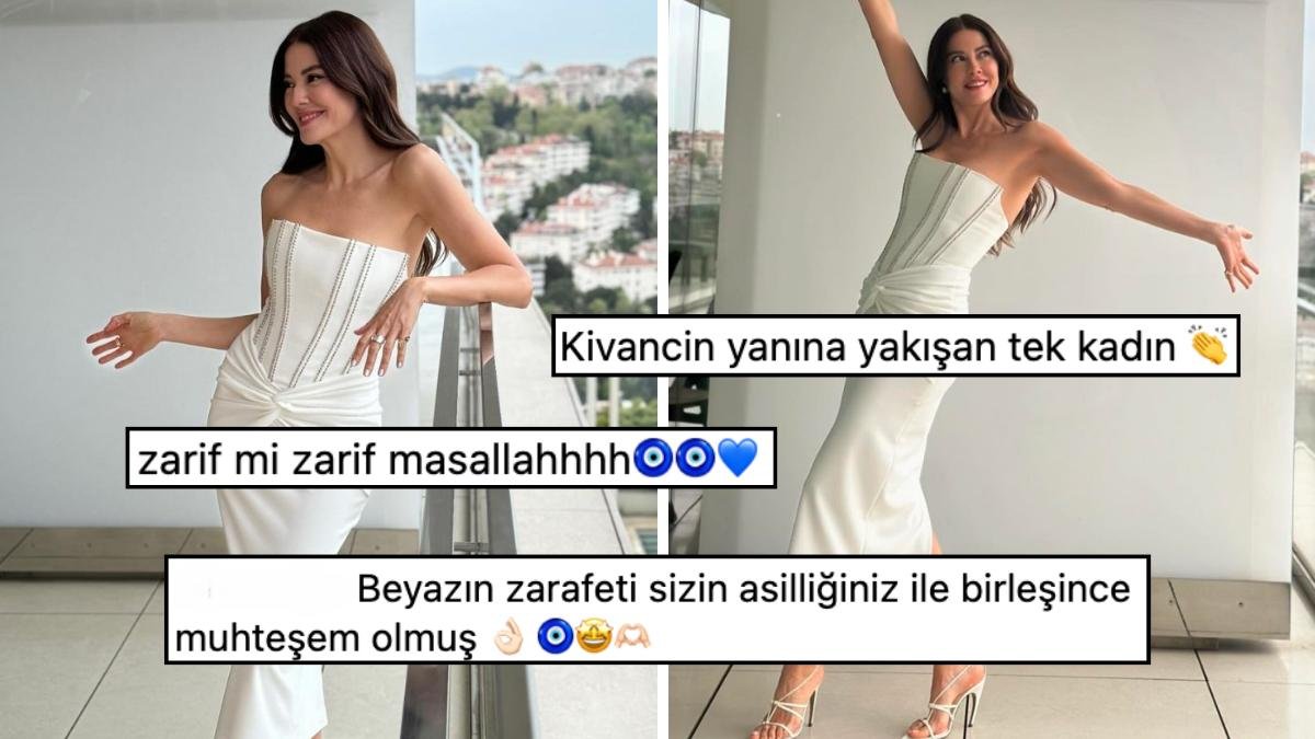 Göz Kamaştırdı! Kıvanç Tatlıtuğ’un Eşi Başak Dizer Zarif Ödül Töreni Kombiniyle Büyük Beğeni Topladı