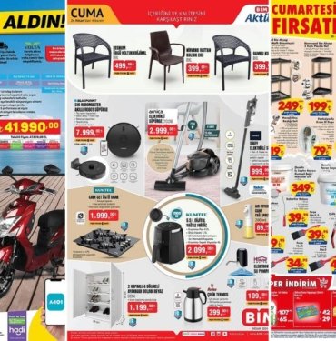 İndirim Günleri Başlıyor! 20 – 26 Nisan Haftasında A101, BİM ve ŞOK Aktüel Ürünler Listesinde Ne Var?