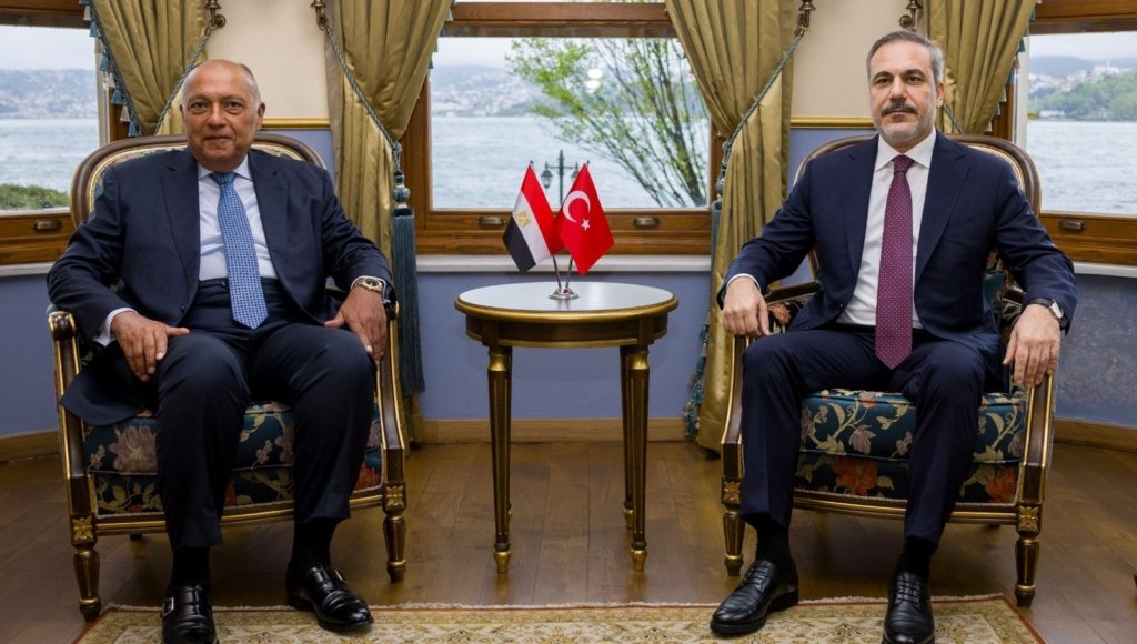 Bakan Fidan, Mısırlı mevkidaşı Semih Şükri ile görüştü