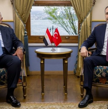 Bakan Fidan, Mısırlı mevkidaşı Semih Şükri ile görüştü