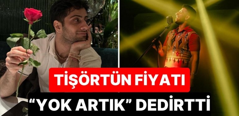 Reynmen’in ‘Renklensin’ Şarkısının Lansman Klibinde Giydiği Tişörtün Fiyatı Dudak Uçuklattı!