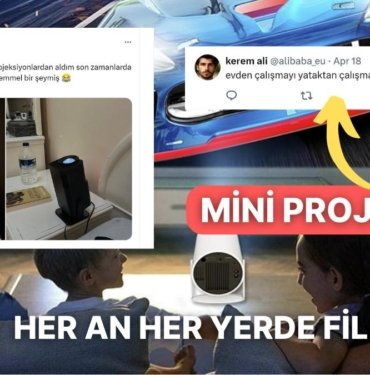 Her An Her Yerde Sinema Keyfini Doruklarda Yaşayabileceğiniz Mini Projektörler