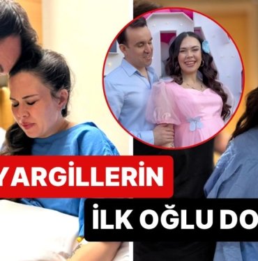 Doğum Sürecini Tüm Detaylarıyla Paylaşan Özlem ve Tayyar Öz Çifti İlk Oğullarını Kucaklarına Aldı