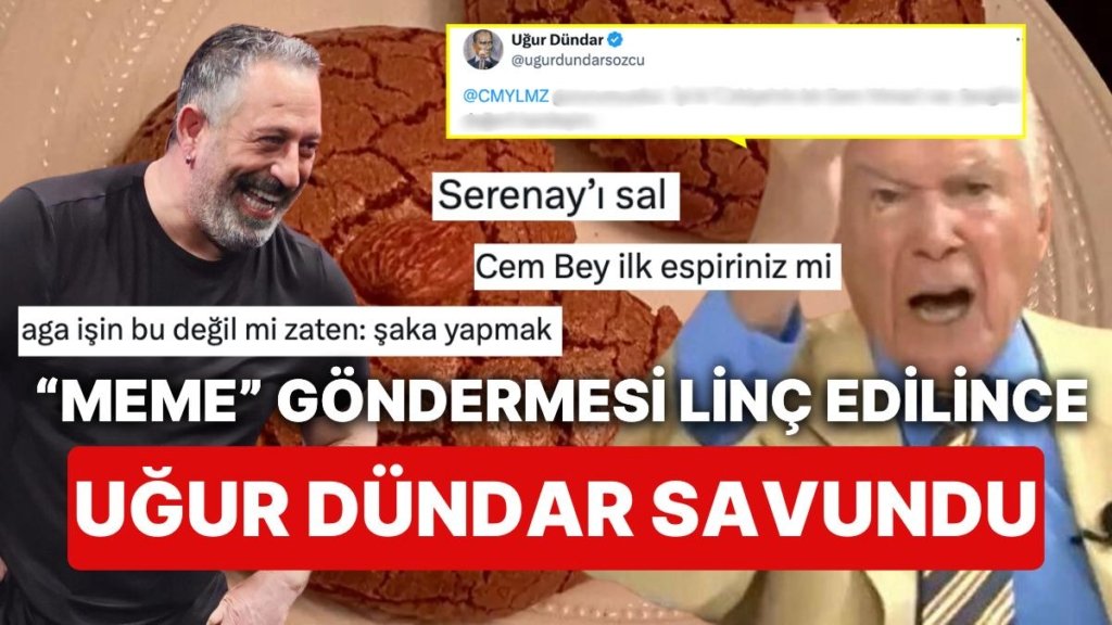 Cem Yılmaz’ın “Geri Zekalılar” Çıkışına Gelen Tepkilere Uğur Dündar’ın Savunması Damgasını Vurdu