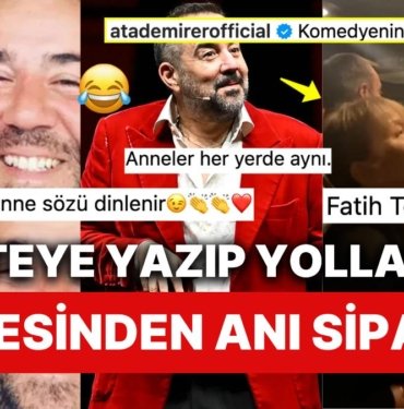Ata Demirer’in Gösteriye Çıkarken Annesinden Komik Anı Siparişi Aldığı Anlar Size Çok Tanıdık Gelecek