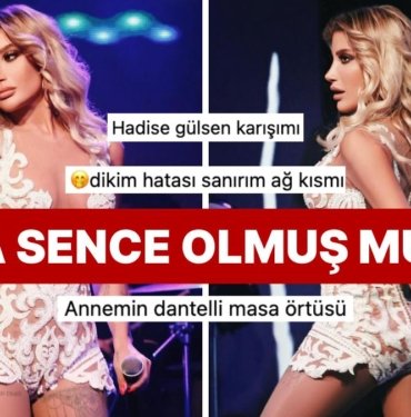 Beton Kadın İrem Derici’nin Dantellere Büründüğü Son Sahne Kostümü “Bu Kadar da Değil Abla” Dedirtti!