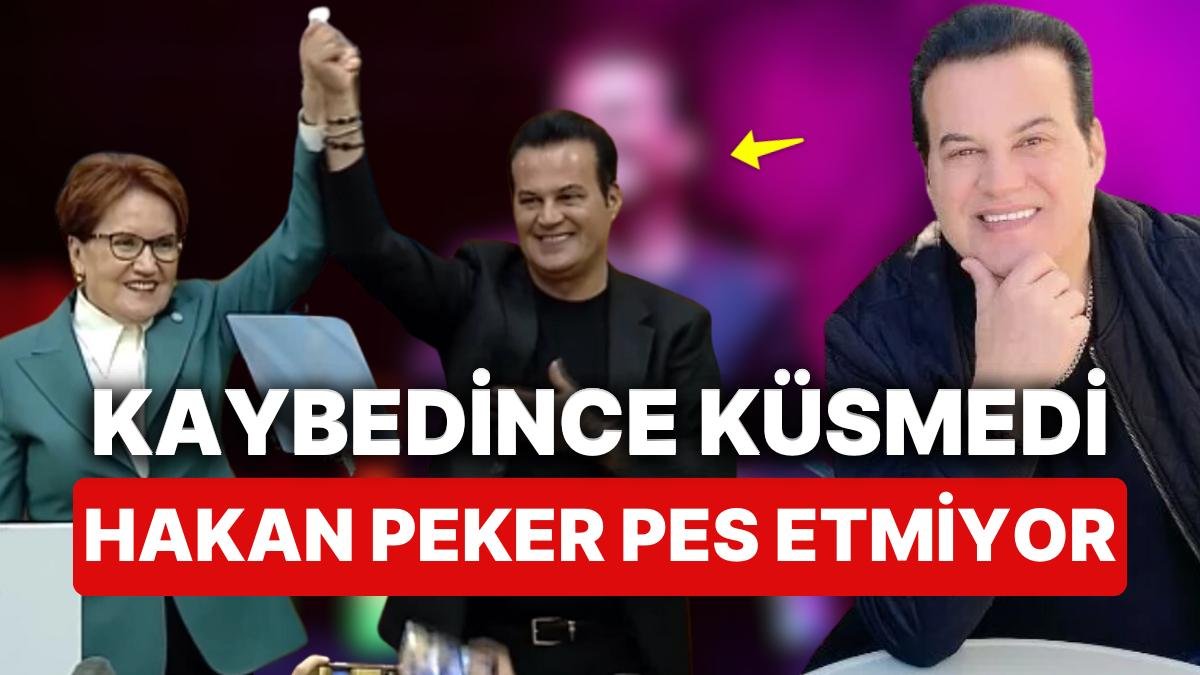 Seçimden Sonra Ortadan Kaybolan Hakan Peker Kazanamasa da Siyasetin Peşini Bırakmayacakmış