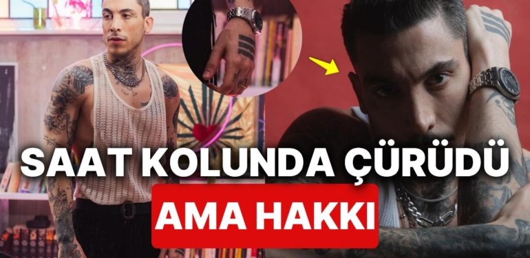 Can Bonomo’nun Saatinin Fiyatını Duyunca Neden Kolundan Hiç Çıkartmadığına Hak Vereceksiniz