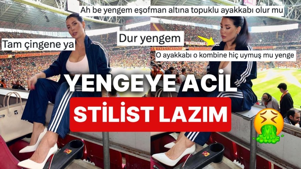 Yengemiz Wanda Nara, Icardi’yi İzlemeye Gittiği Paçalı Güvercin Kombiniyle Ağzımızın Tadını Kaçırdı