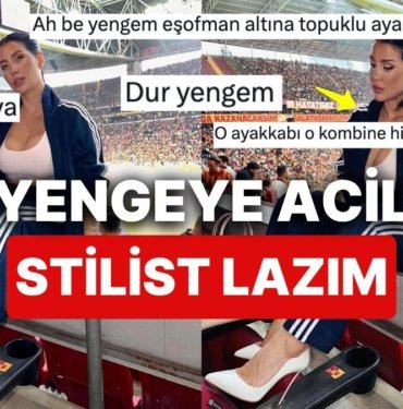 Yengemiz Wanda Nara, Icardi’yi İzlemeye Gittiği Paçalı Güvercin Kombiniyle Ağzımızın Tadını Kaçırdı