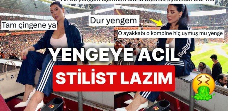 Yengemiz Wanda Nara, Icardi’yi İzlemeye Gittiği Paçalı Güvercin Kombiniyle Ağzımızın Tadını Kaçırdı