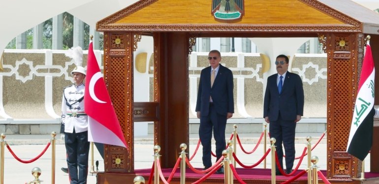 13 yıl sonra ilk ziyaret: Cumhurbaşkanı Erdoğan, Irak’ta