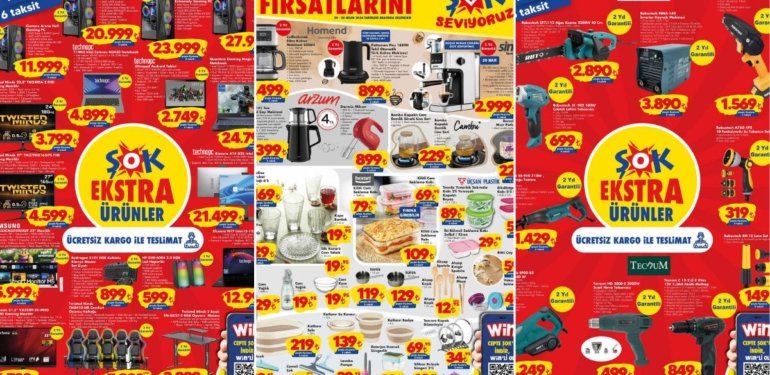 ŞOK’a Tam Otomatik Espresso Makinesi Geliyor! 24 Nisan 2024 ŞOK Aktüel Ürünler Kataloğu