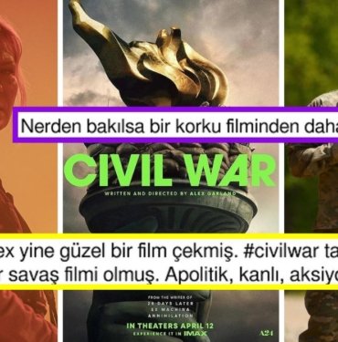 ABD’nin İç Savaşa Sürüklendiği A24 Yapımı ‘Civil War’ Filmini İzleyenlerden Gelen Tepkiler