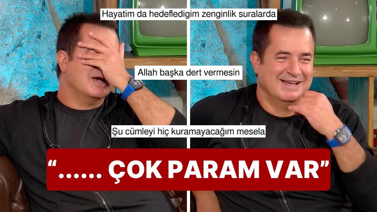 Zenginlik Kokan Açıklamalarına Yenisini Ekleyen Acun Ilıcalı “Allah Başka Dert Vermesin” Dedirtti