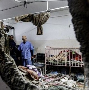 İsrail baskınında Nasır Hastanesi’nde bulunan 2 bin Filistinlinin akıbeti bilinmiyor
