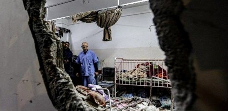 İsrail baskınında Nasır Hastanesi’nde bulunan 2 bin Filistinlinin akıbeti bilinmiyor
