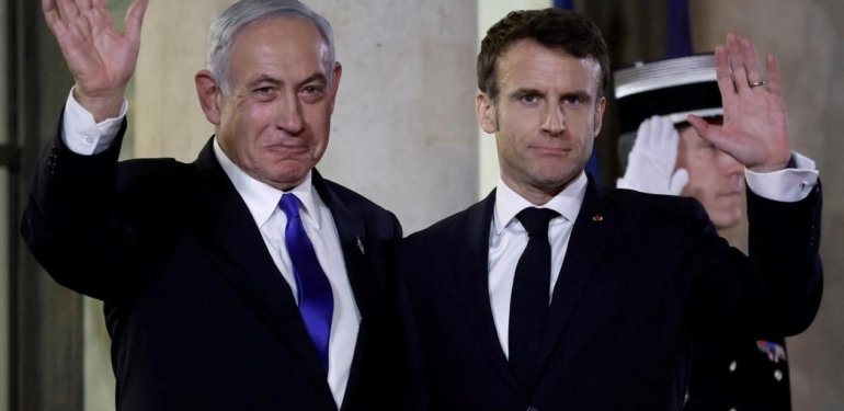 Macron, Netanyahu ile telefonda görüştü