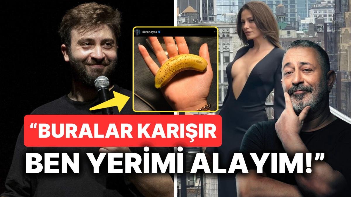 Serenay Sarıkaya’nın Muz Paylaşımını Gerçek Sanan Baturay Özdemir’den Olay Cem Yılmaz Savunması