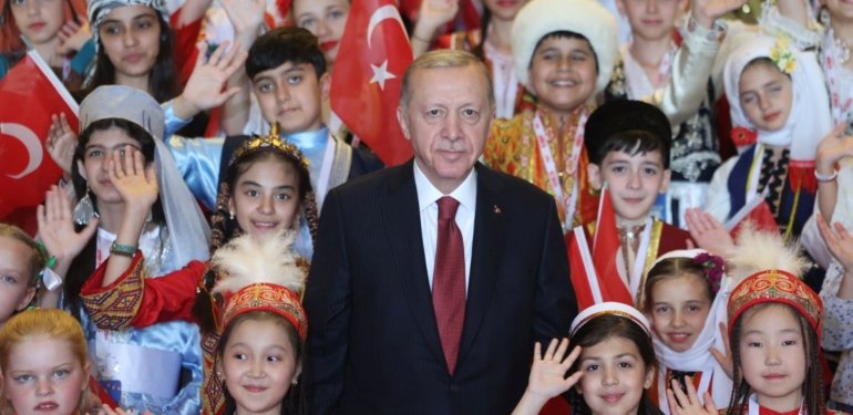 Cumhurbaşkanı Erdoğan’dan 23 Nisan mesajı
