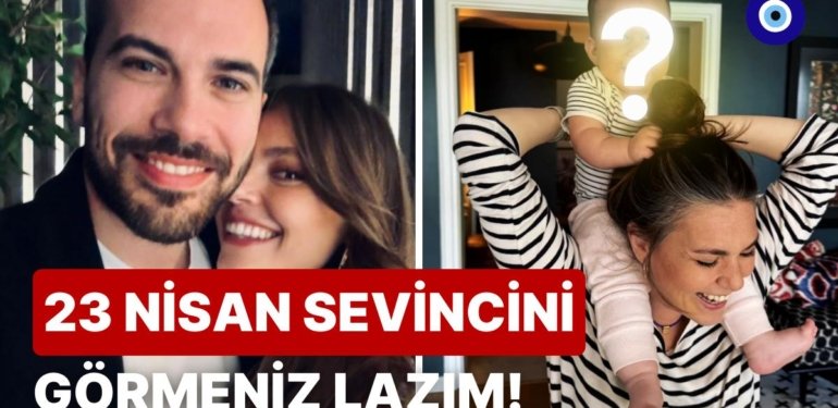Maşallahlar Havada Uçtu: Aslı Enver’in Dünyalar Güzeli Kızı Elay’ın 23 Nisan Sevinci Kalpleri Eritti!