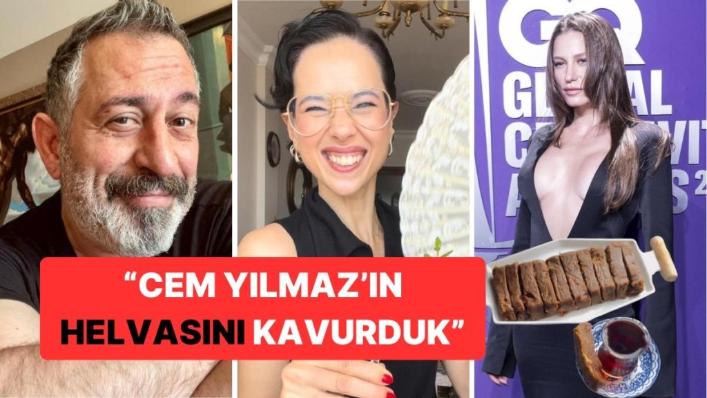 Cem Yılmaz’ın Eski Aşkıyla Derdi Yüzünden Geri Planda Kalan Necla Karahalil’in Helva Tarifi Olay Oldu!
