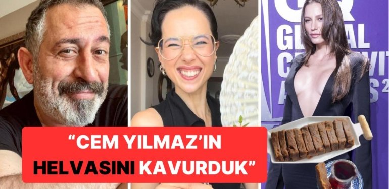 Cem Yılmaz’ın Eski Aşkıyla Derdi Yüzünden Geri Planda Kalan Necla Karahalil’in Helva Tarifi Olay Oldu!