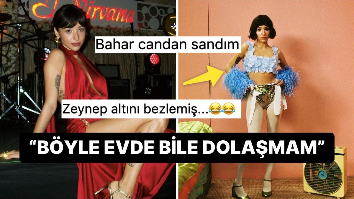 Zeynep Bastık’ın Bebek Bezini Andıran Kombini Goygoycuların Eleştirilerinden Epey Nasiplendi!