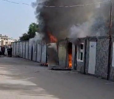 İskenderun Devlet Hastanesi’nde yangın paniği