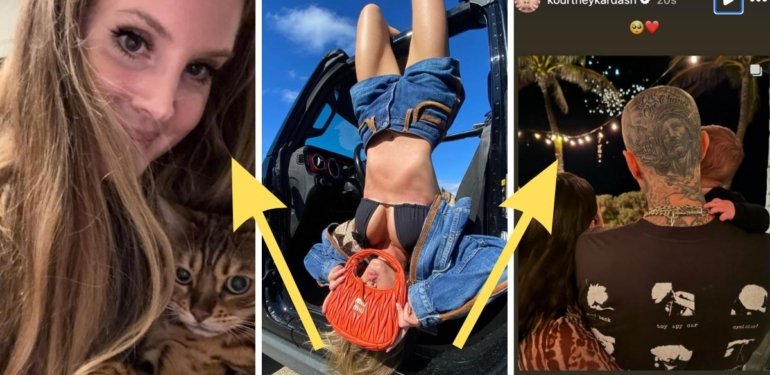 Baş Aşağı Sallanan Sweeney’den Maço Eilish’e 24 Nisan’da Yabancı Ünlülerin Yaptığı Instagram Paylaşımları