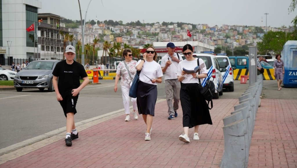 Rus turistler 3 ay sonra Samsun’da
