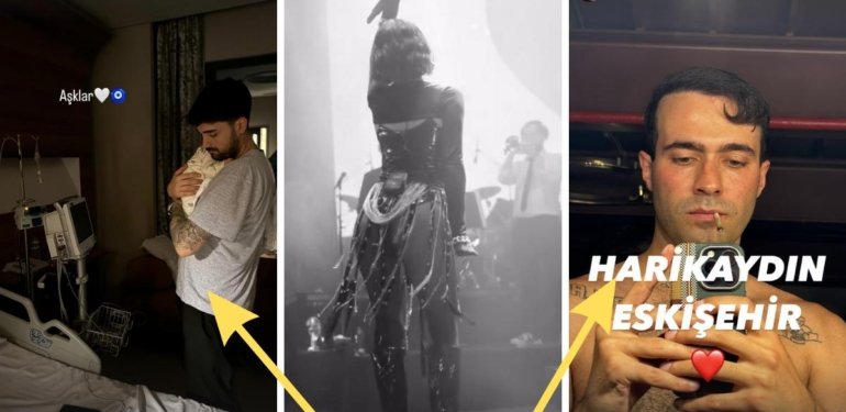 Kalça Sallayan Bastık’tan Kuliste de Parlayan Sarıkaya’ya 25 Nisan’da Ünlülerin Yaptığı Instagram Paylaşımları