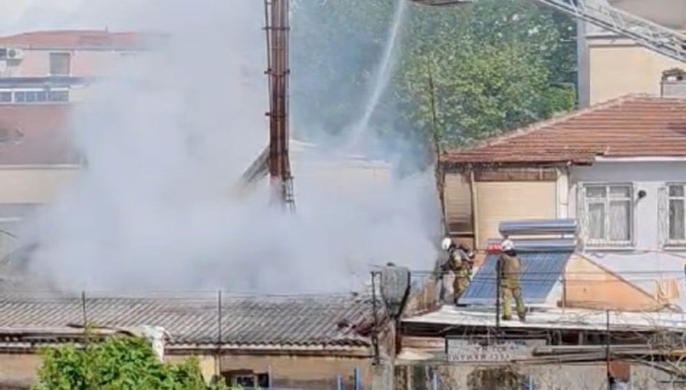 Maltepe’de tarihi Yalı Hamamı’nda yangın