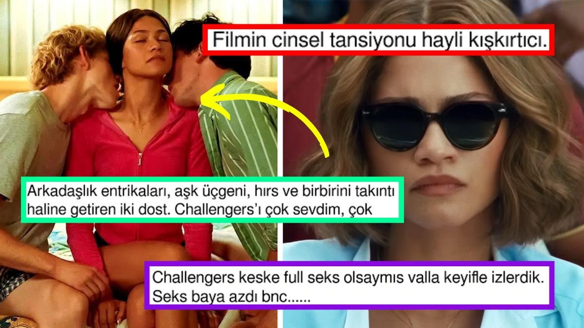 Zendaya’nın Başrolde Oynadığı ‘Challengers’ Filmini İzleyenlerden İlk Tepkiler Geldi!