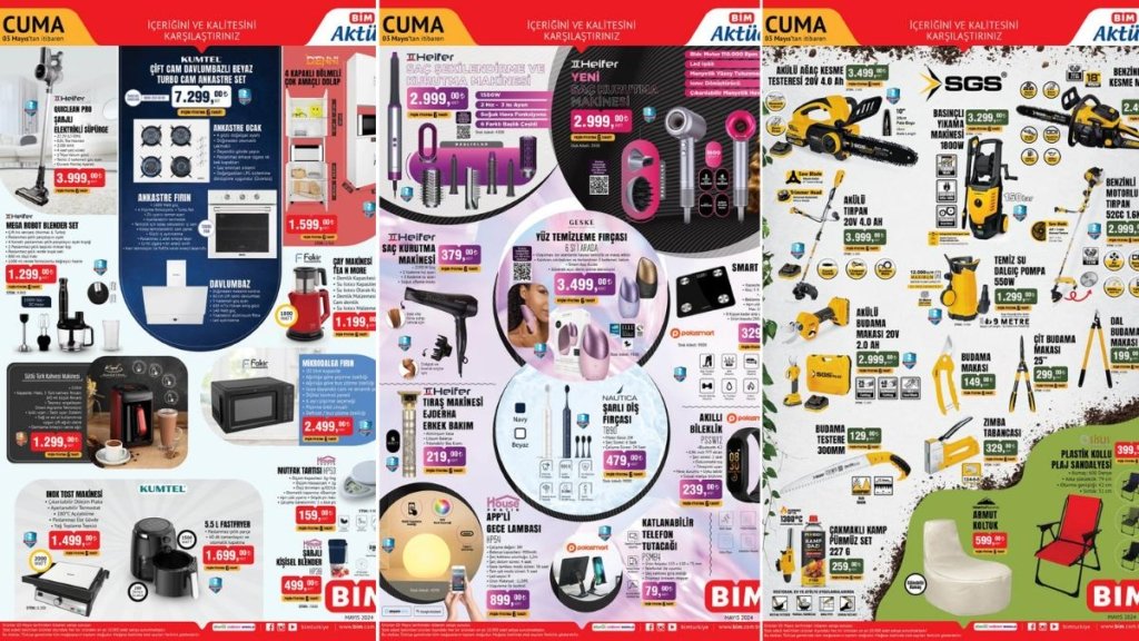 BİM’e Türk Kahvesi Makinesi Geliyor! 3 Mayıs 2024 BİM Aktüel Ürünler İndirim Kataloğu